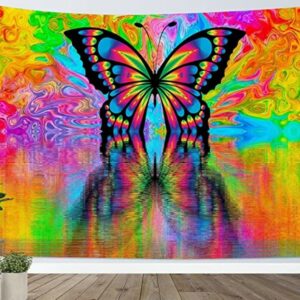 Colorful Butterfly Wall Tapestry