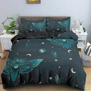 Moon Night with Butterfly Bedding Set