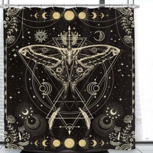 Night Moth Butterfly Curtain
