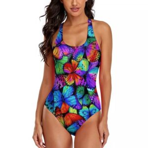Colorful Art Butterfly Swimsuit