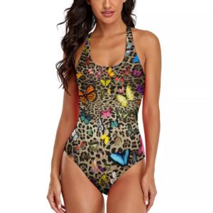 Leotard Butterfly One Piece Swimsuit