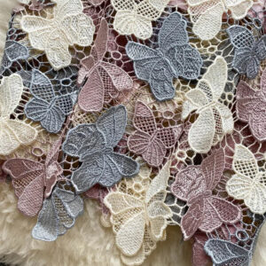 DRESS-06 O Neck Sleeveless Butterfly Party Dress-MK2