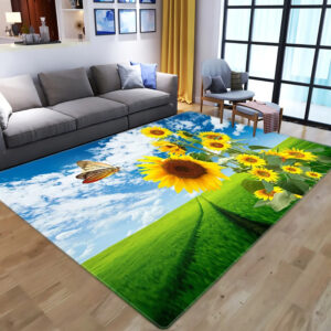 MAT-02 Butterfly Floor Mat for Living Room-3