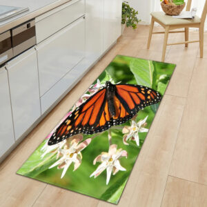 MAT-03 Long Butterfly Printed Kitchen Mat-3