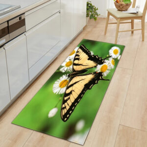 MAT-03 Long Butterfly Printed Kitchen Mat-5