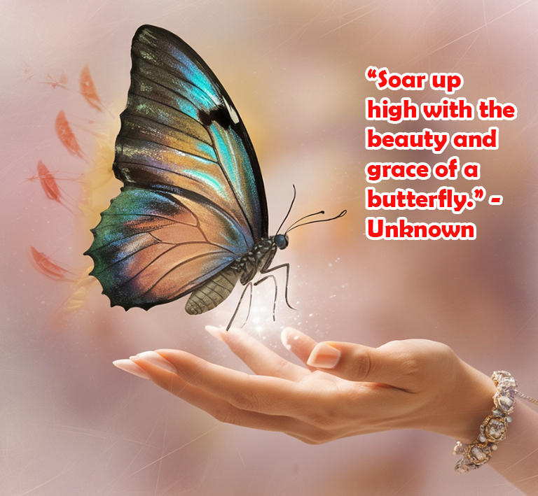 inspirational butterfly quote